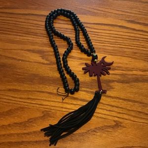 Customized Carolina Gamecock Necklace